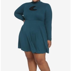 Hot Topic Moon Cutout Dress